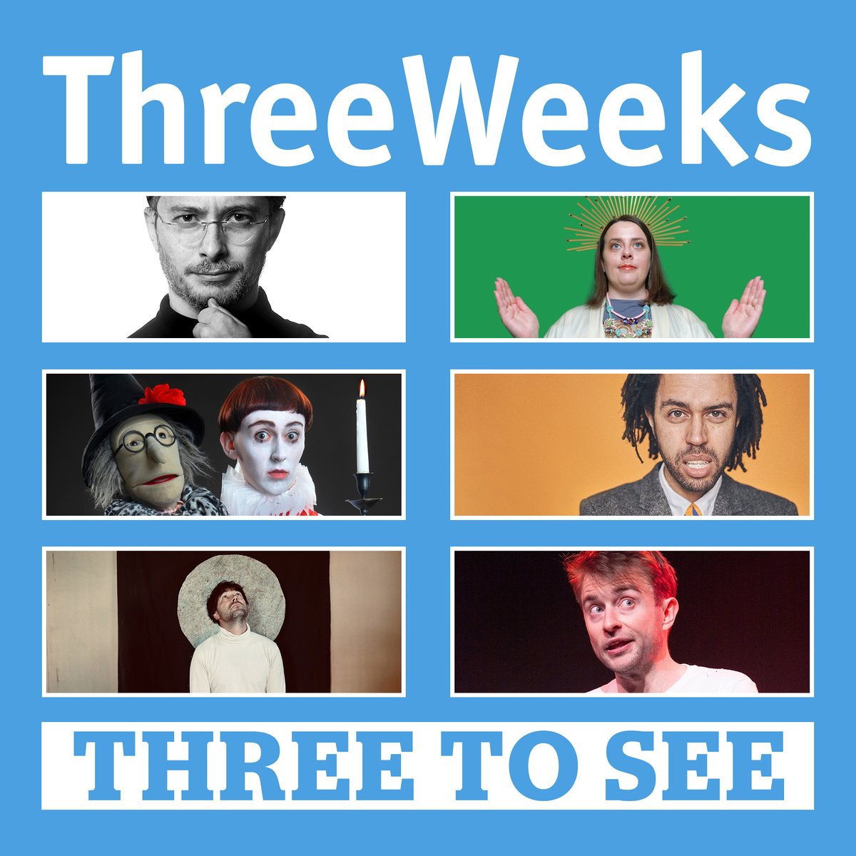 Here we go Edinburgh Festival 2023. Caro is busy recommending shows in handy sets of three - including biographical musicals, debut comedy acts, comedy shows with puppets, medics, Editors' Award winners and Fringe first timers. Threes To See here: bit.ly/3Qnd8QB