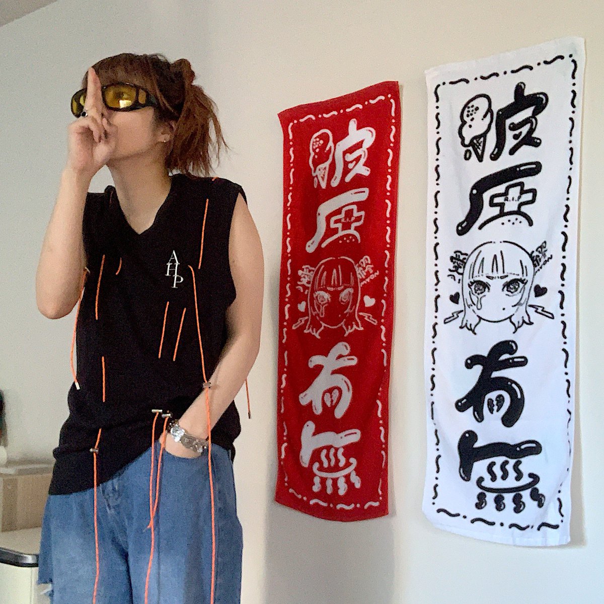 夏フェス楽しみ。あちそ〜。 来てね、着てね〜🍦🧸🧠🎈🥛