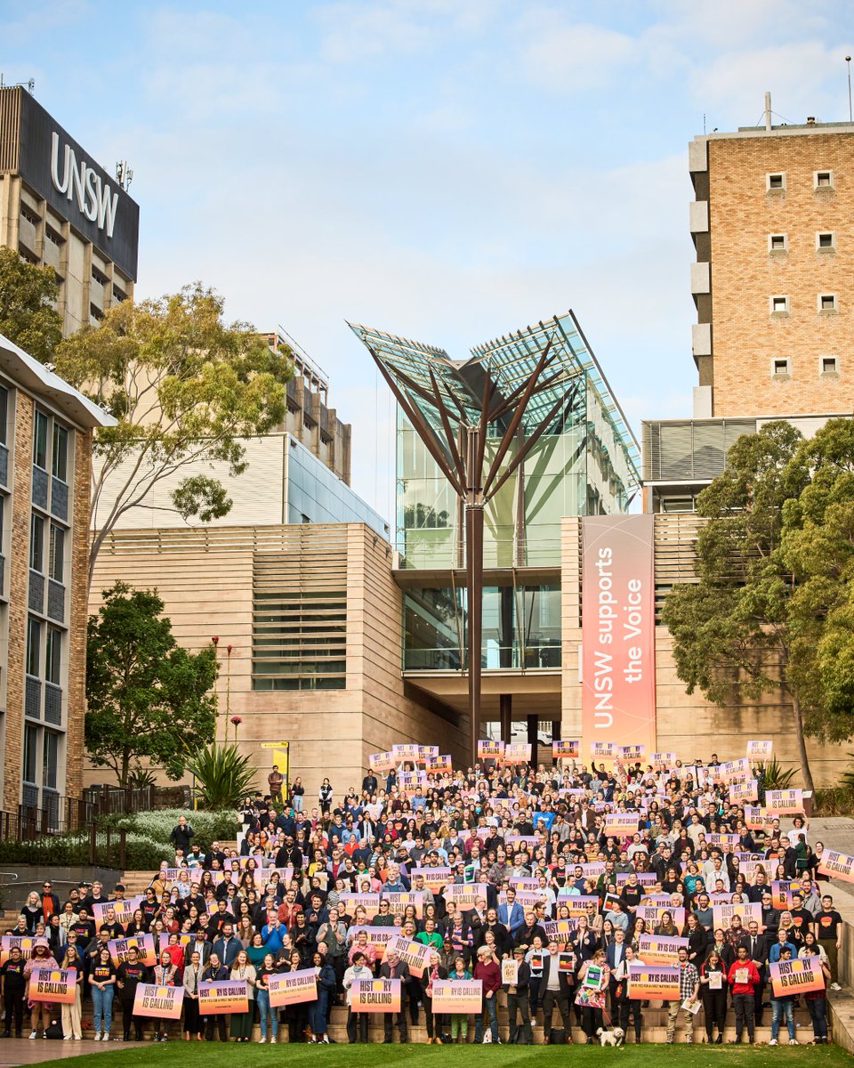 History is calling, UNSW has answered.

Read more about the First Nations Voice to Parliament and UNSW’s involvement: unsw.edu.au/the-voice