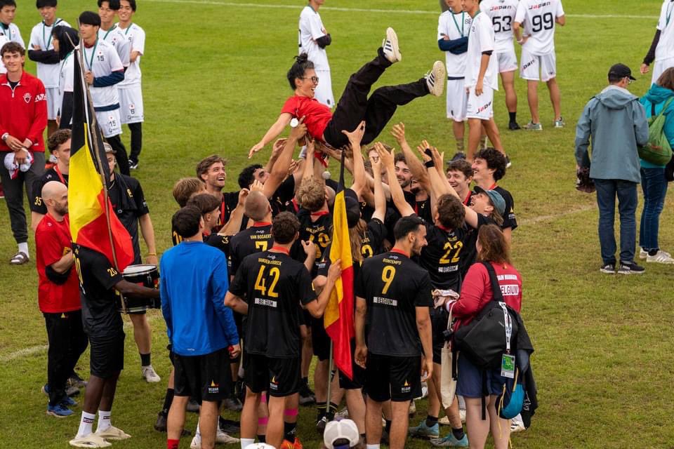 bleifrei49's tweet photo. Sharing my gratitude to coach Ine: your professionalism, commitment & leadership are outstanding! Ine was the only female HC in open division at #WU24, speaking of the impact & effective contribution that women have in any field, including competitive male-dominated sports! https://t.co/8Cuj2V9YBd