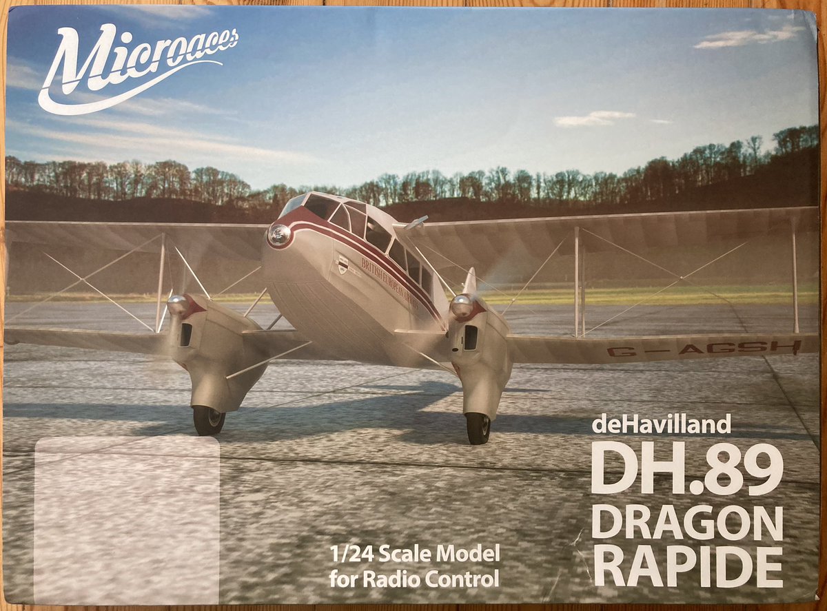 yuji_109's tweet photo. #microaces DH.89 DRAGON RAPIDE 1/24
とうとう届きました。
翼長615mmとなる双発機で4ch R/C
注文から1年以上、長かった。
同スケールのエアフィックス モスキートのプラモを持っているけど、同サイズでの飛びものはある意味感激です。
仕様やパーツ構成は後ほど! https://t.co/DBSjq8Ma3a