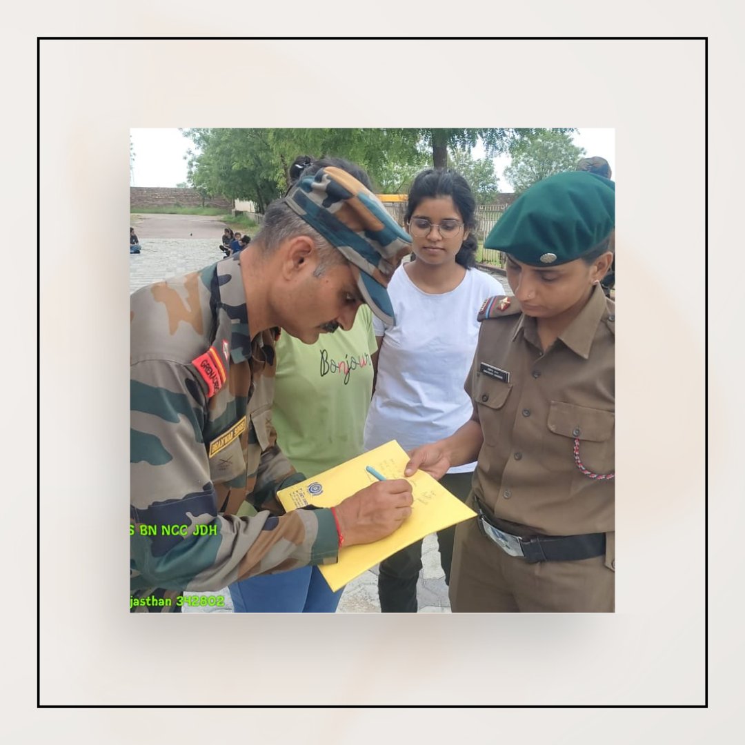 jiet_jodhpur's tweet photo. Selection of cadets was carried out for Enrollment for the year 2023-24 at JIET Universe under 3 Raj Girls Battalion, NCC Jodhpur. https://t.co/XoXqWiCaIv
