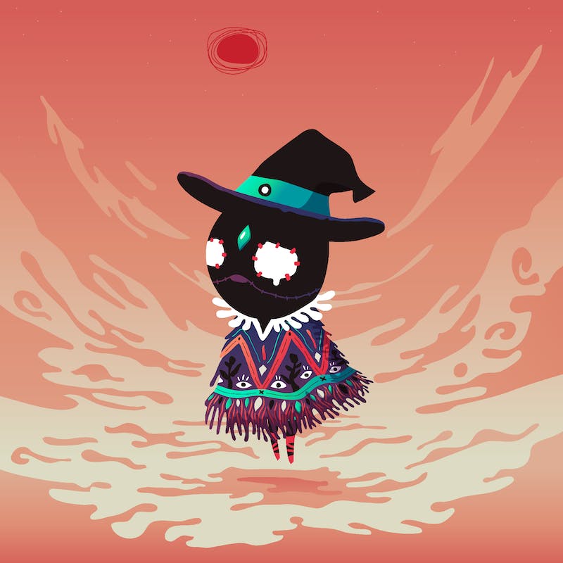 stray_what's tweet photo. They released us to uncover the world’s mysteries, but all I’ve found so far is this silly sorting hat. No wonder my eyes look a tad hollow https://t.co/fTueSgSNuX