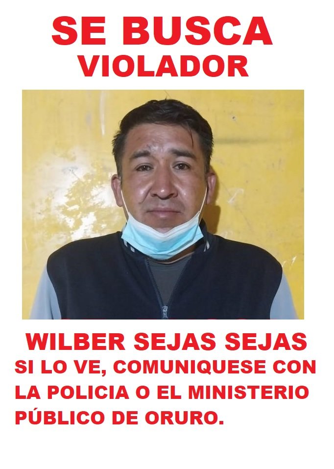 HuascarEmilio's tweet photo. Acusado de violación agravada era #Policía ahora es buscado por la #JusticiaBoliviana por abusar de sus hijas La Fiscalía investiga vínculos personales y familiares de Wilber Sejas Sejas vinculado a un exfiscal de distrito y abogado defensor del también fugitivo alias "el Stuart" https://t.co/b3YDGttxfb