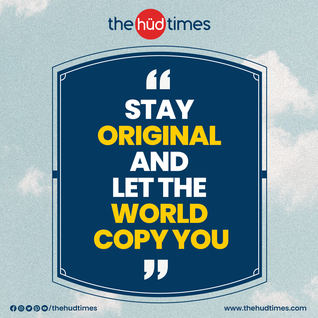 Stay Original And Let The World Copy You

#StayOriginal #BeYourself #UniqueYou #AuthenticityMatters #Originality #Innovation #Inspiration #Individuality #CreativeExpression #StandOut #DareToBeDifferent