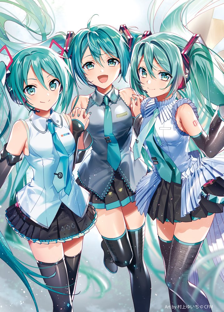 cfm_miku_en's tweet photo. 『Hatsune Miku Happy 16th Birthday -Dear Creators-』 
27 more days until her 16th birthday on August 31st, 2023!   Today's birthday illustration is by "Yuichi Murakami" .✨ 
#miku16th #初音ミク #HatsuneMiku https://t.co/EDbTnahJJZ