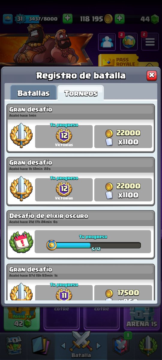 Aveces se me da bien jugar clash 😒