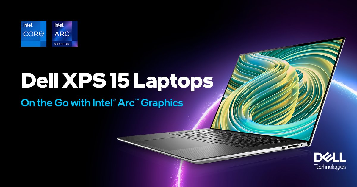 BHAVIKBBAROT's tweet photo. It’s a match made on the go with the Dell XPS 15 laptop featuring an #IntelArc A370M GPU to allow for full photo and video editing in a lightweight form. #technology #optiplex #laptop #desktop #server #cloud #secutiry #windows #dtech #Chromebooks #software #it #Latitude #service https://t.co/aMLdZPYZbs