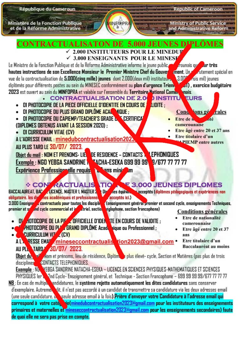 minfopra_gov's tweet image. FAKE !!!!