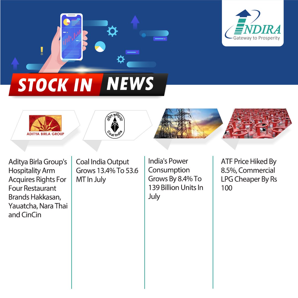 #stockmarketupdates: Stocks In News 2nd-Aug 2023

#stockmarket #stockmarketindia #sharemarket #stocktrader #intradaytrading #intradaytrader 

#AdityaBirla #CoalIndia #PowerConsumption #ATFPrice #DLF #Bikaji #Thyrocare