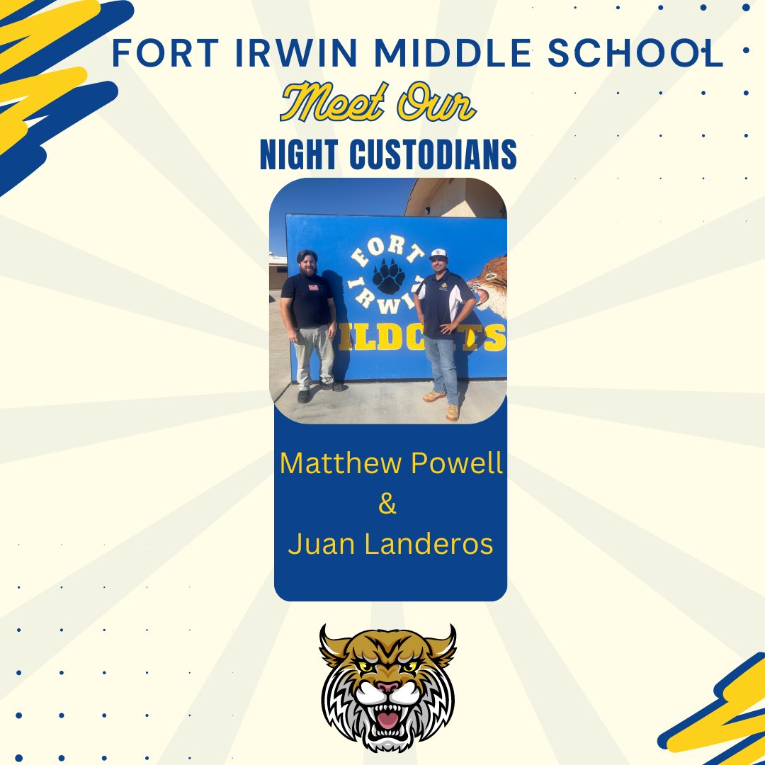 FORT IRWIN MIDDLE SCHOOL tweet media