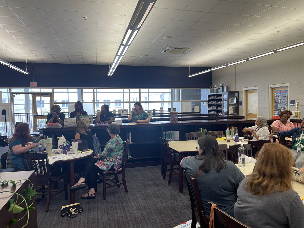 What a great way to start out the 23-24 school year by partnering with Birmingham Public Library!! Librarians at their best!! #BCSStrong