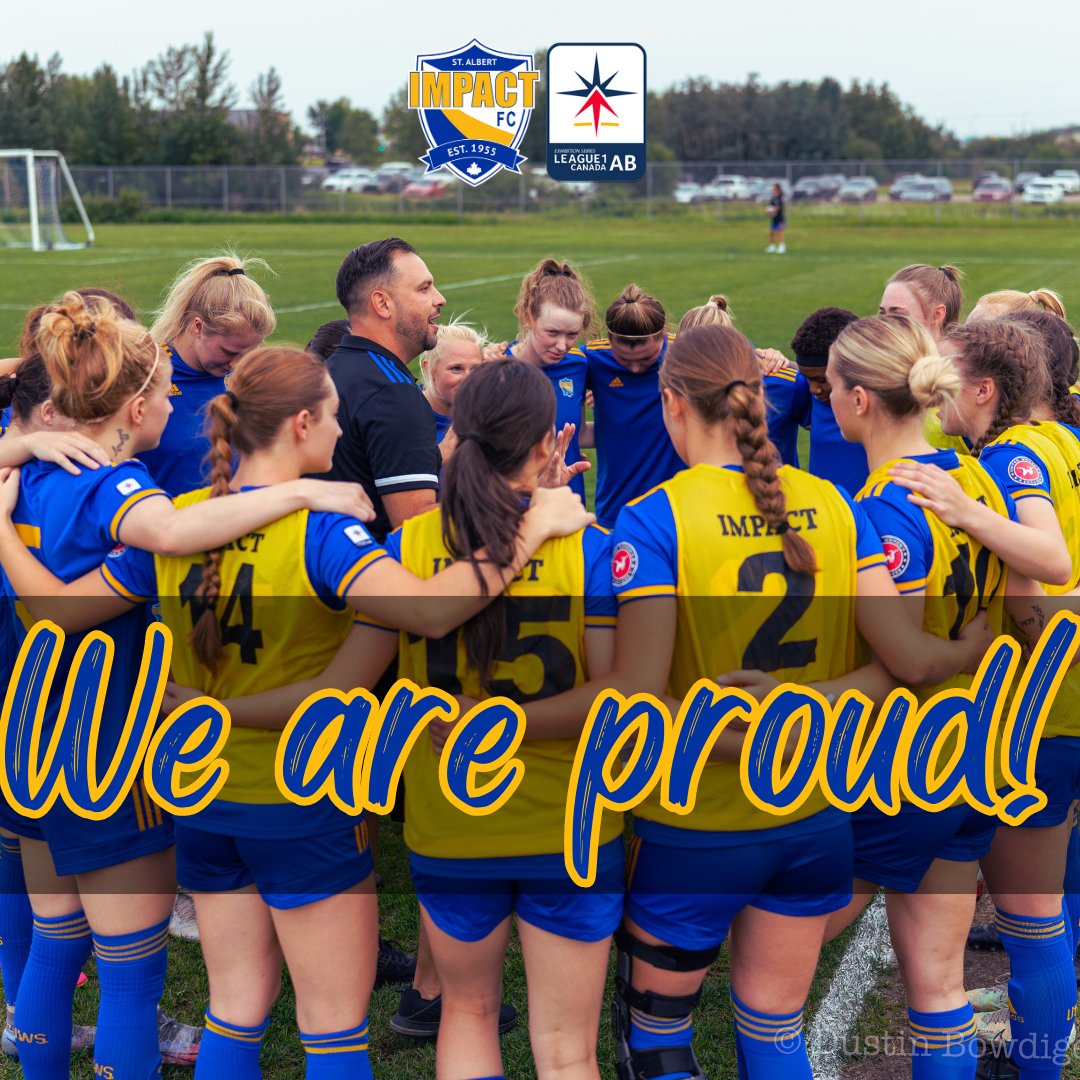 Nobody is happy losing a final, but what a season did this team have! 
They gave it their all and always produced amazing highlights for the fans! They're all role models to the young girls at St.Albert Impact.

They'll be back stronger than ever! Thank you for an amazing season.