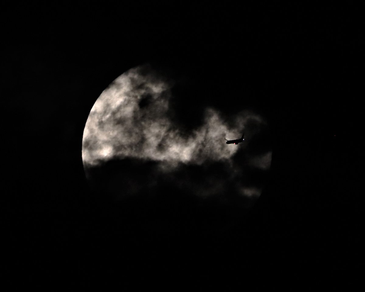 elguerolanchero's tweet photo. #supermoom #moonplane The views tonight of the super moon https://t.co/70wpvFmNT6
