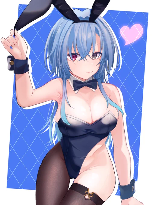 バニーの日  #春雨麗女 #あおぎり高校美術部