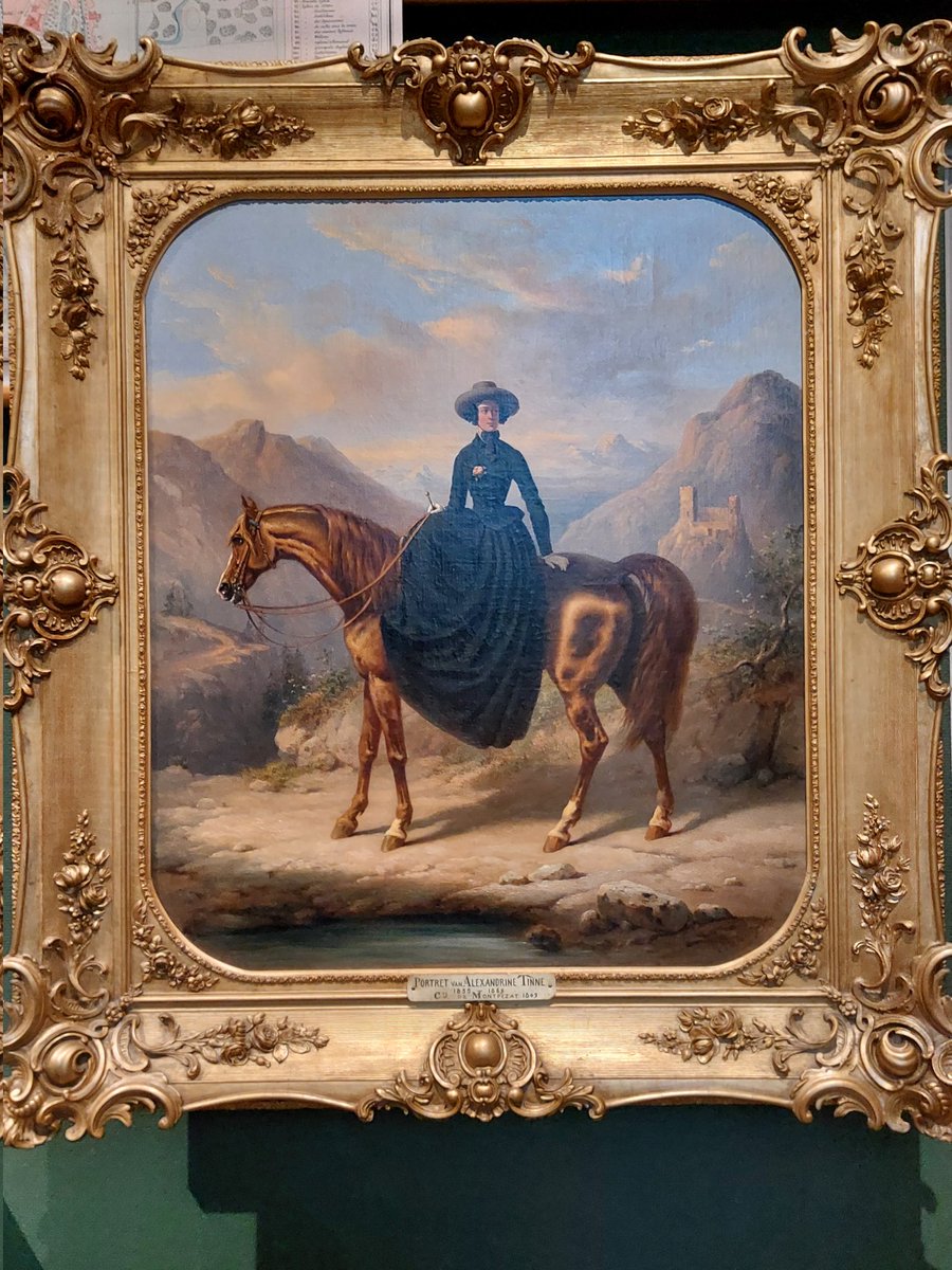 corien_glaud's tweet photo. 2 augustus 1869, dood van de Haagse Alexandrine (Alexine) Tinne (1835-1869, een schatrijke Haagse vrouw, een van de allereerste fotografen en een avonturierster. Vooral door haar reizen is zij bekend geworden. Alexine Tinne trok o.a. door Egypte en Libië. 1) https://t.co/YWeIhezlJN
