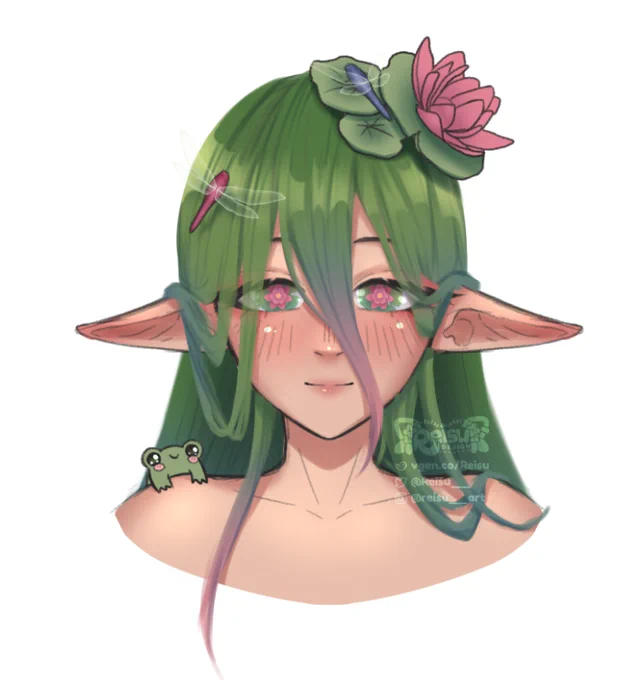 A little adoptable wip   #KofiChallenge 