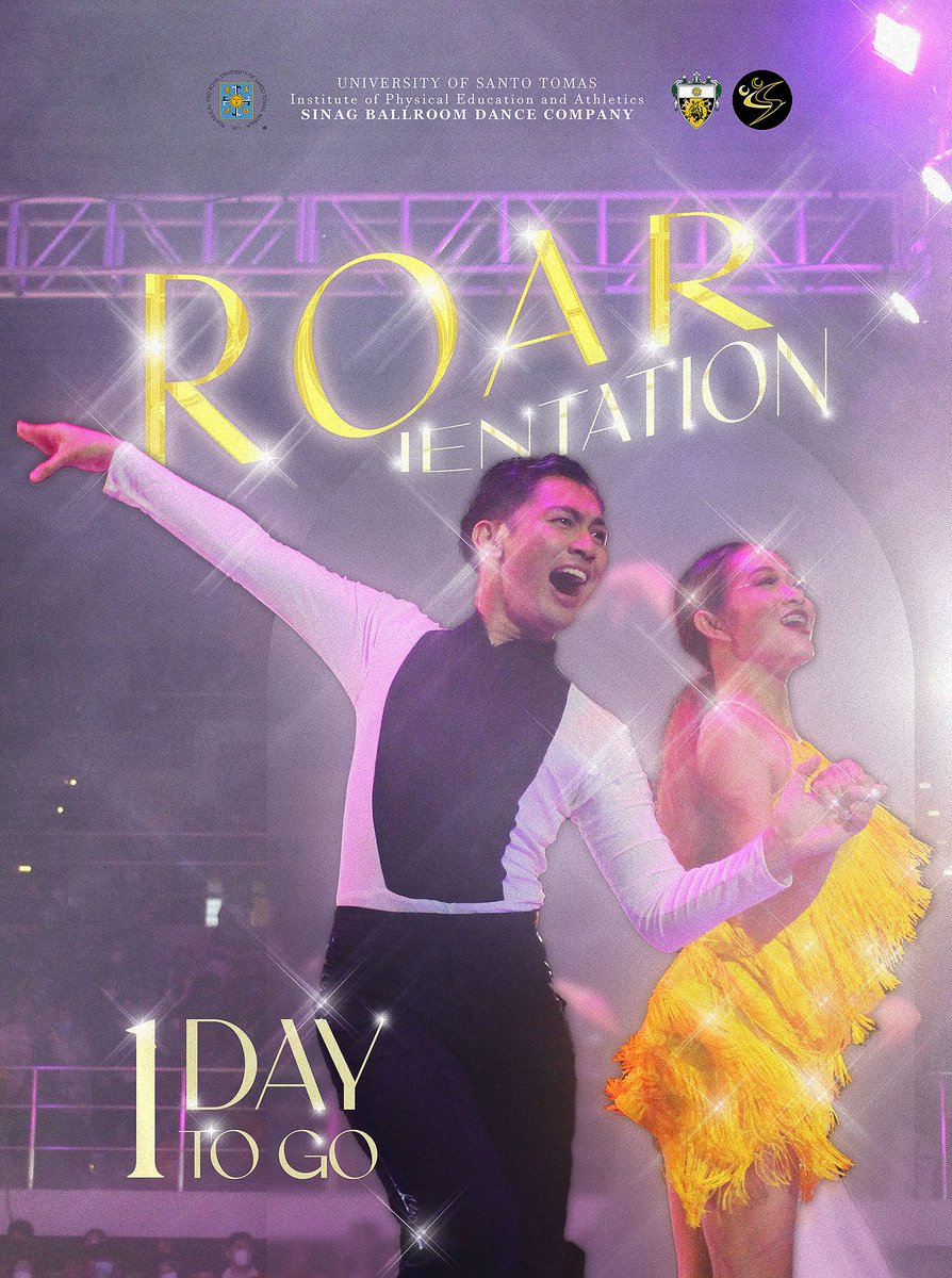 sinagballroom's tweet photo. Are you ready to Tango? ๐๐บ
Less than 24 hours until this yearโs #ROARientation. See you there!
Photographed by Aimee Austria
Board and Caption by Aimee Austria https://t.co/vVA78ppH1M