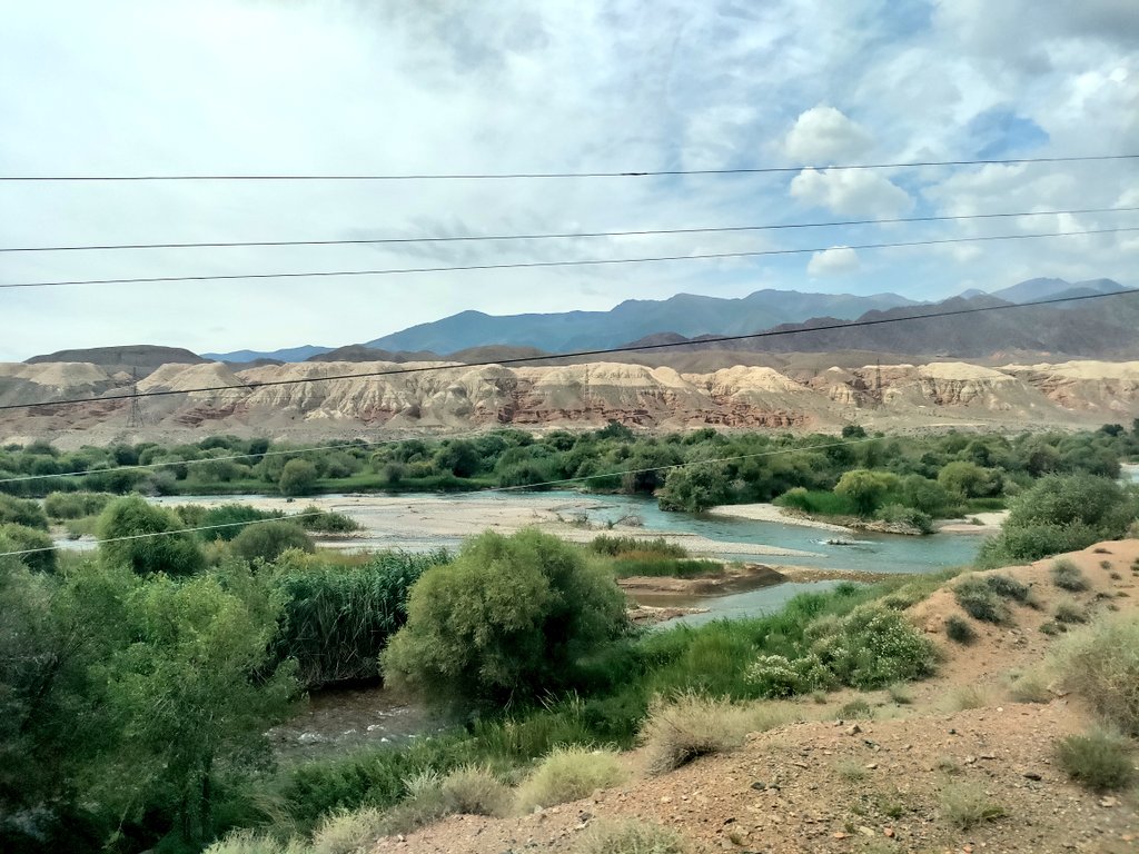 nonstopeurotrip's tweet photo. The #Bishkek to Lake #IssykKul train serves up some of the best #TrainWindowViews I've ever seen!!! ๐๐๐ฐ๐ฌ #Kyrgyzstan #NonstopEurotrip https://t.co/923KzdyNxM
