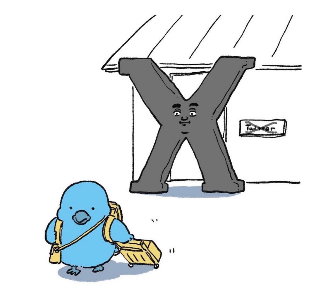 Artık resmen Elon Musk'ın kuşu X oldu 🤣