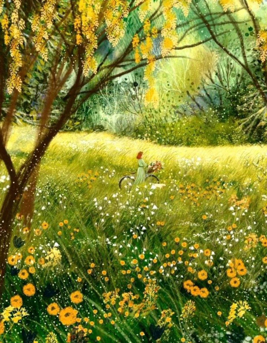 Shammi35659470's tweet photo. a #scrumptious sun

butters the sky

she spreads her day

on grassy slope

&amp; whiles the time away

reading #nonsense rhymes

&amp; sipping on applecider air

#vss365
#micropoetry 
#funverse
#nature
#outdoors
#WritingCommunity https://t.co/TQ6j8zq4wB
