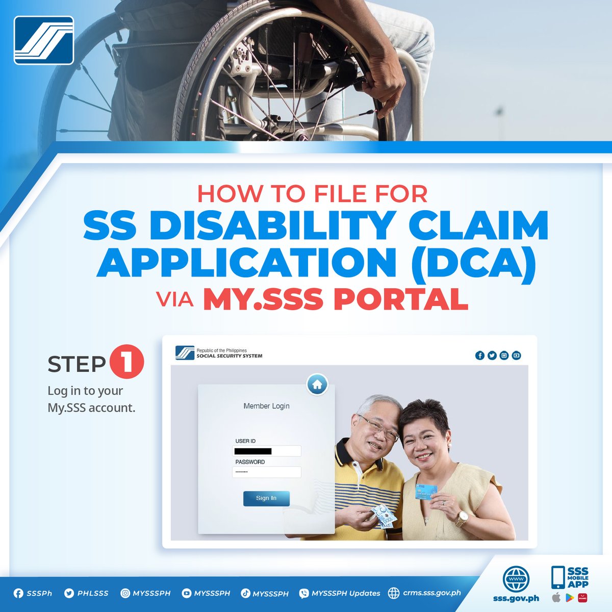 Sss Disability Form.pdf 1/2 How to file for SSS Disability Claim Application (DCA) via My.SSS ...