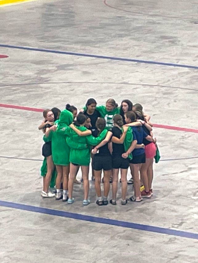 Team sport…this is what it’s all about. They had each other through every emotion during the national championships…and there were soooo many emotions. #teamsport #seewhatshecando #nationals