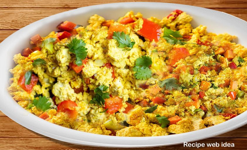 People make Tofu Scramble in many ways, we are telling you to make it with many types of spices and tomatoes, which you can serve with plain bread or bread butter toast....read...recipewebidea.com/tofu-scramble-… #recipewebidea #tofuscramble #veganrecipe #tofurecipe #sidedish