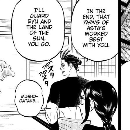 fayedumpling's tweet photo. #BCSpoilers
(I wonder if Yosuga said this because Asta feels more closer to Ichika then Yosuga or because she’s a dark magic user & if it’s the second then does that mean that dark centric types of magic are more compatible with anti-Magic in other words dark matter=antimatter) https://t.co/FSrFx4uifO
