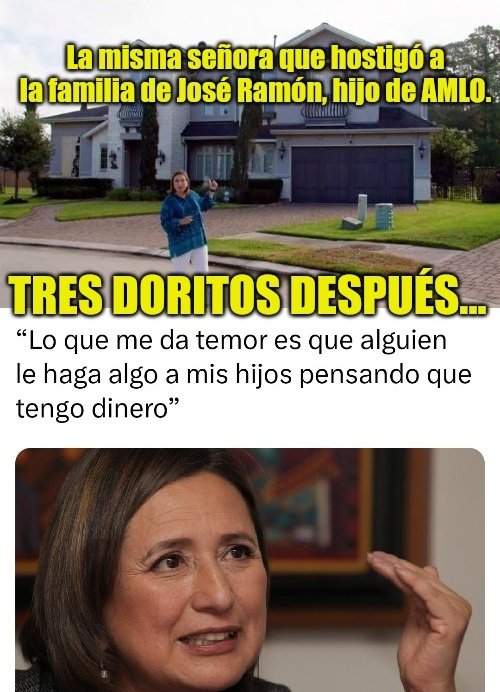 Ninette2005's tweet photo. @EryAyad @catrina_nortena @Mario_Al_caraz9 @XochitlGalvez Ahora se aguanta #Lady1000Millones alias la BOTARGA y sus botarguitas. ¡Que les investiguen y al bote! @XochitlGalvez ¡#APESTAS💩 igual que todos los PANiaguados!
>>NI UN VOTO AL PRIAN<<
¡VIVA la 4ta. Transformación y su fundador el SEÑORÓN AMLO! https://t.co/IWZW2oKPRX