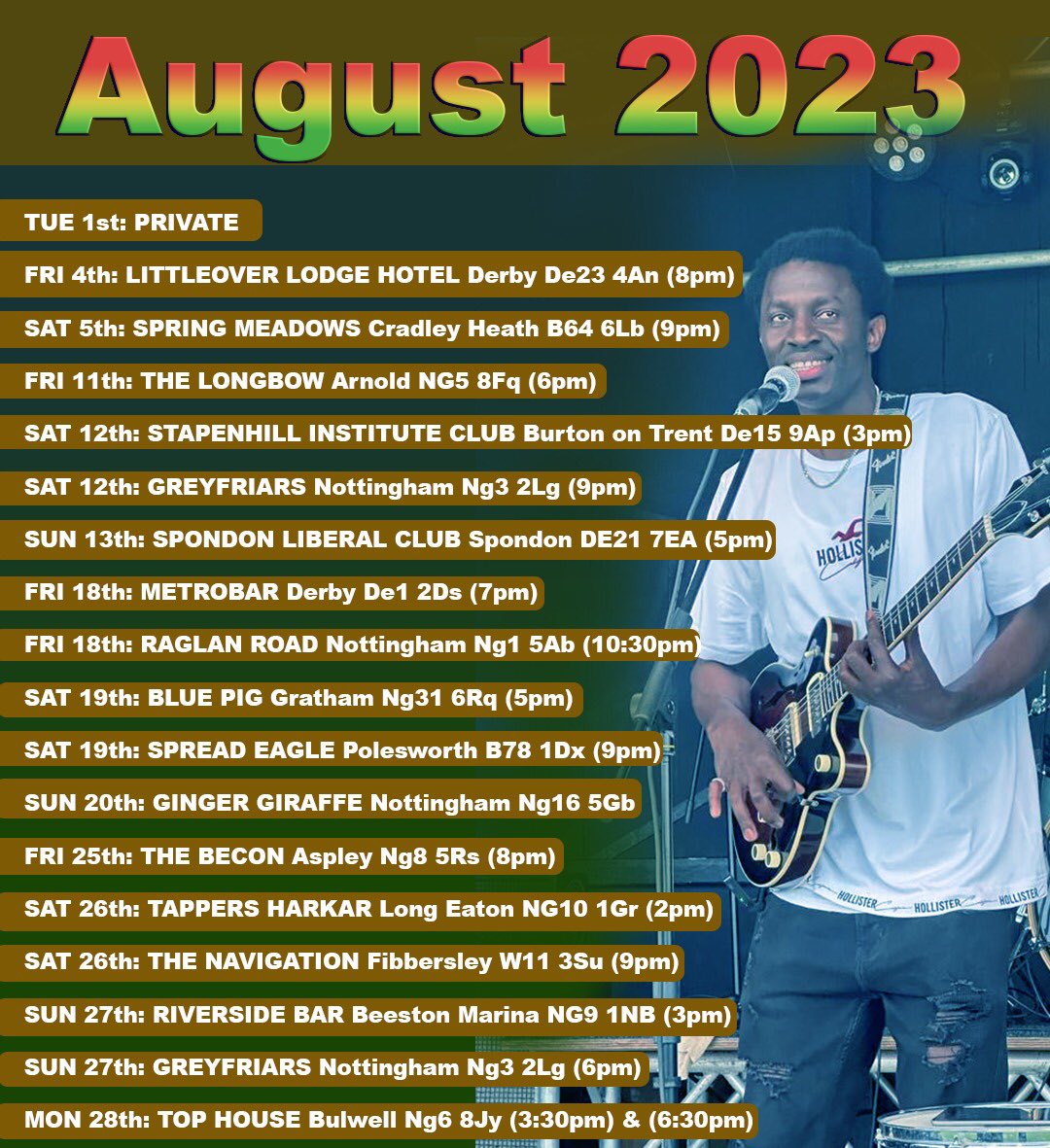 SUMMERTIME 🎵🎼🎶 THE SUN ☀️ IS SHINING: #reggae #ska #dancehall #Motown @Nottingham @Derby @Beeston @Bulwell @Stapehill @LongEaton @Arnold @Walsall @Spondon <a href="/Grantham/">Grantham</a> @Poleworth @Aspley @CradleyHeath