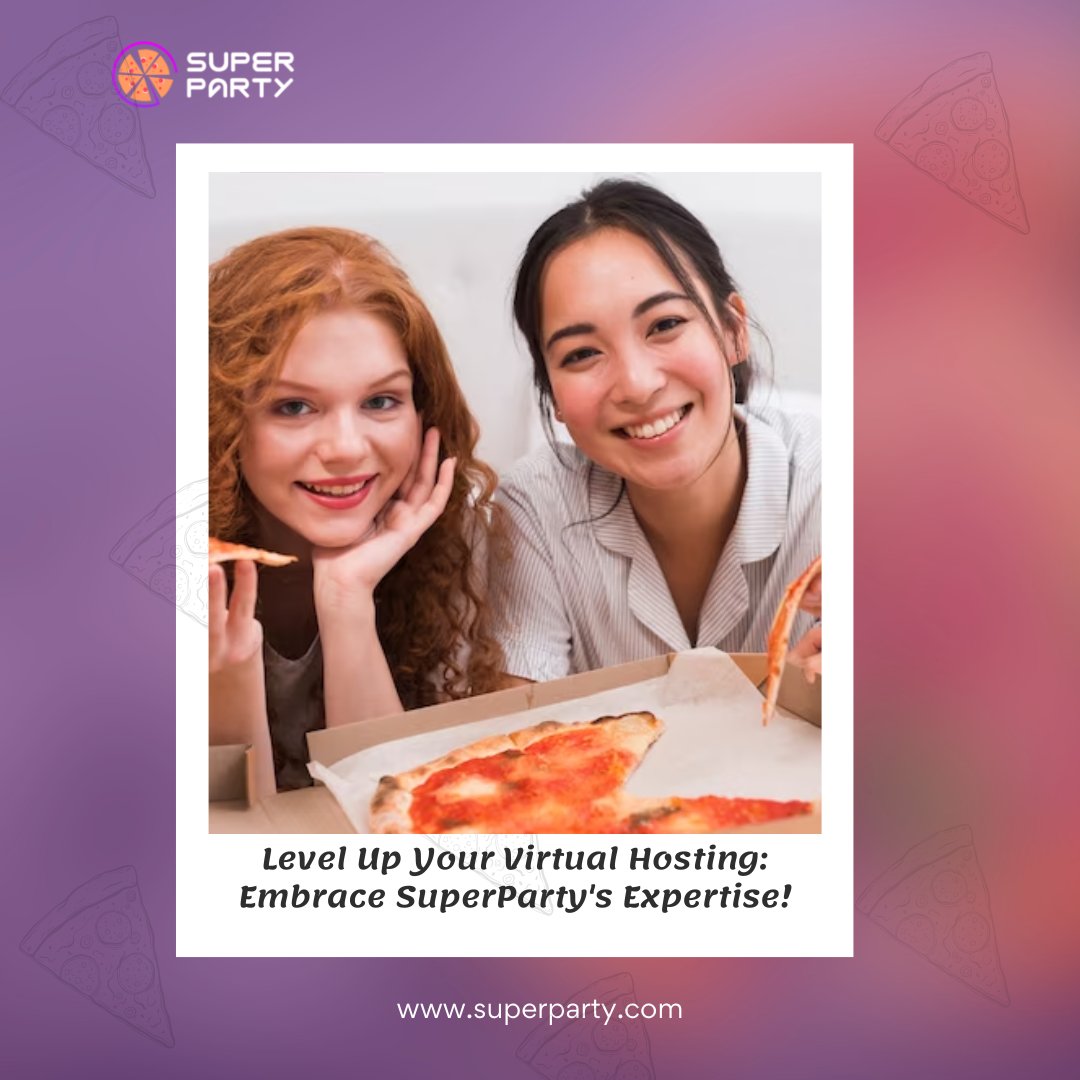_SuperParty_'s tweet photo. ๐ Elevate your virtual gatherings with SuperParty's expertise!
๐๐ Unleash the art of hosting like never before.
Join us at https://t.co/pkv5vupDE6 for an unforgettable experience!
#superparty #virtualpizzaparty #VirtualHosting #ExpertiseUnleashed #Wednesdayvibe #pizza https://t.co/XzXHIFnkM6