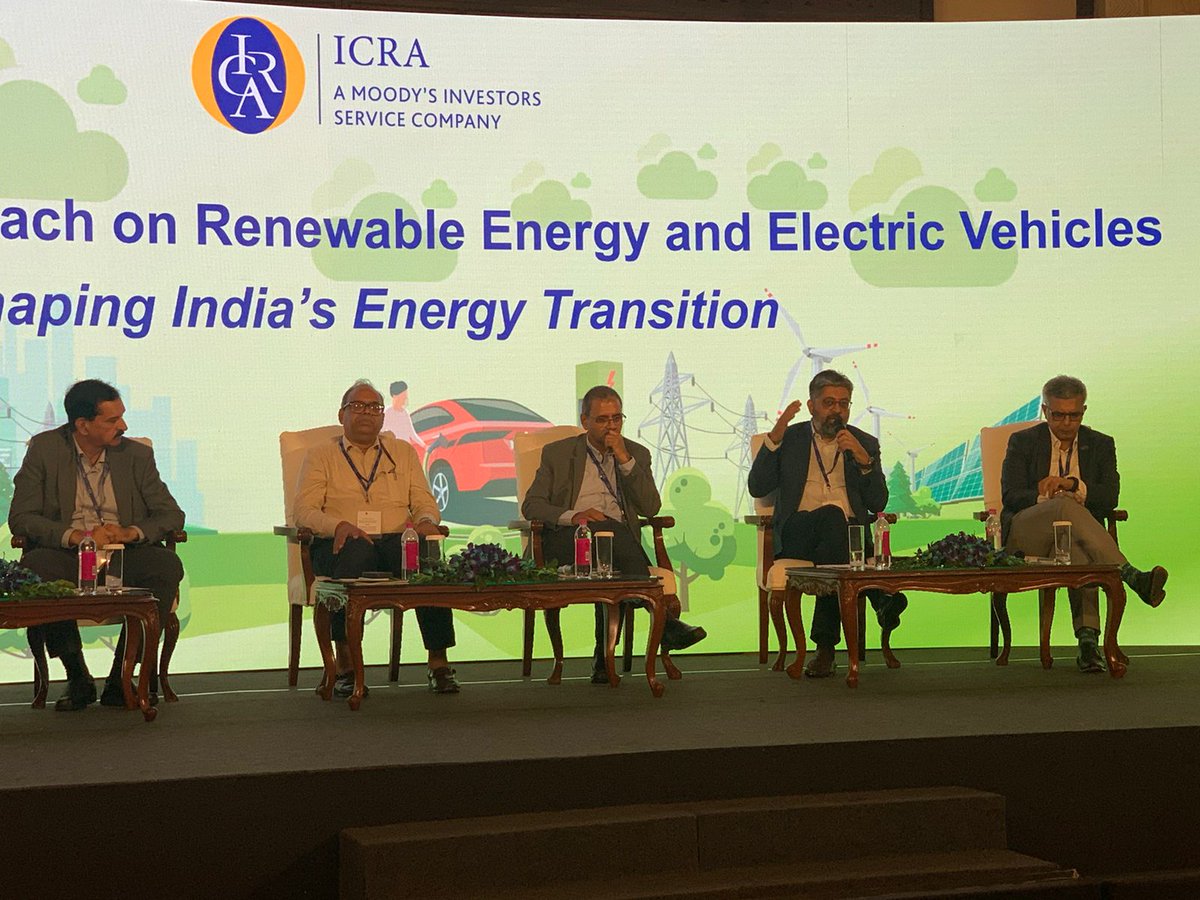 It was great to be a part of the <a href="/ICRALimited/">ICRA</a> on #EVDialogue in Delhi!  Joined an esteemed panel of experts to dive deep into thought-provoking conversations about the endless potential, critical hurdles, and policy pathways in the electric vehicle (EV) realm.