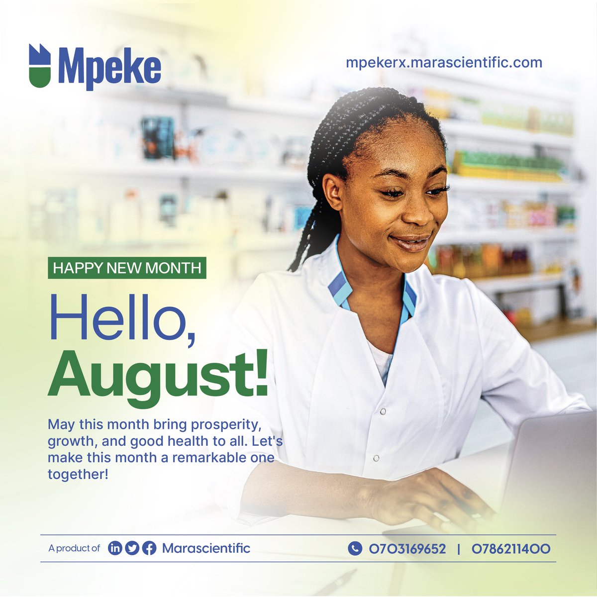 MaraScientific's tweet photo. August is here!🌻 https://t.co/r8TK0tnIyI