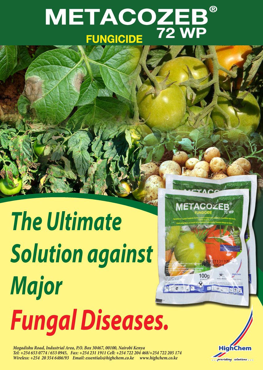 HighChemGroup's tweet photo. Defend your garden with METACOZEB 72 WP!
Say goodbye to blights in vegetables and downy mildew in roses. Systemic &amp; contact action for ultimate protection!
Trust the science, trust METACOZEB 72 WP!
Available in agrovets |0709 606 000| sales@highchem.ke| https://t.co/Am9HkcZA1v