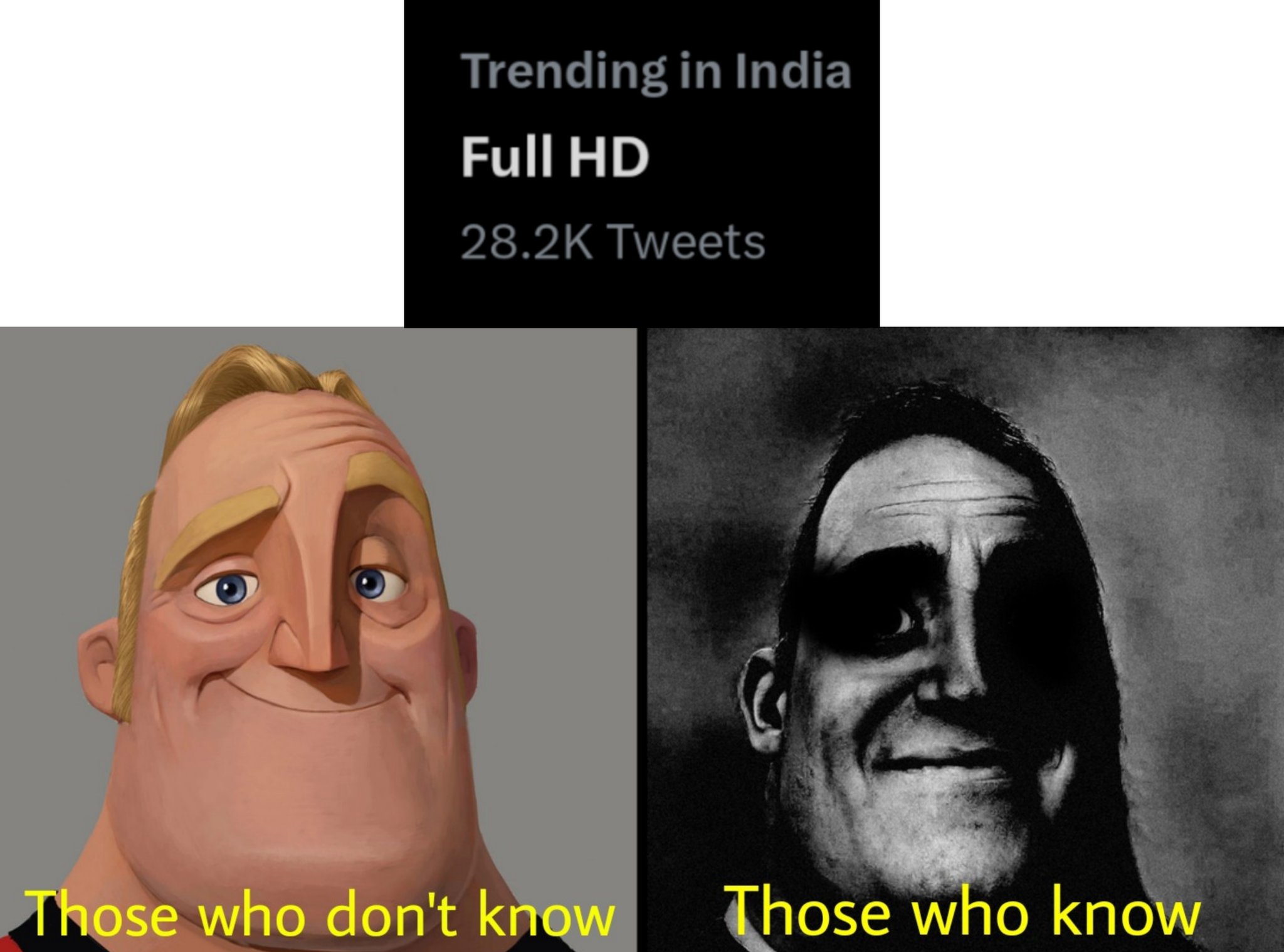Mr Incredible Becomes Uncanny Meme Templates - Indian Meme Templates