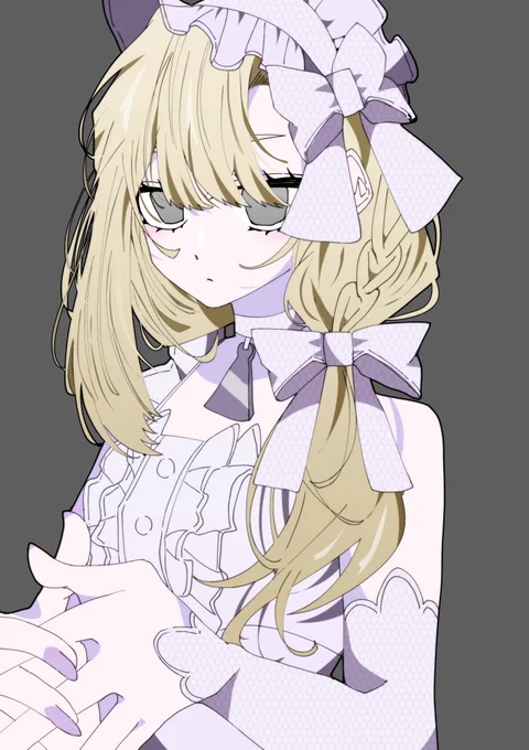 ANIFTYで新作がlist予定です!! 白がテーマの作品です!!  今日の日本時間21時に 0.02ETHでlistされます!!  一点ものです!!    #ANIFTY #nftart #NFT