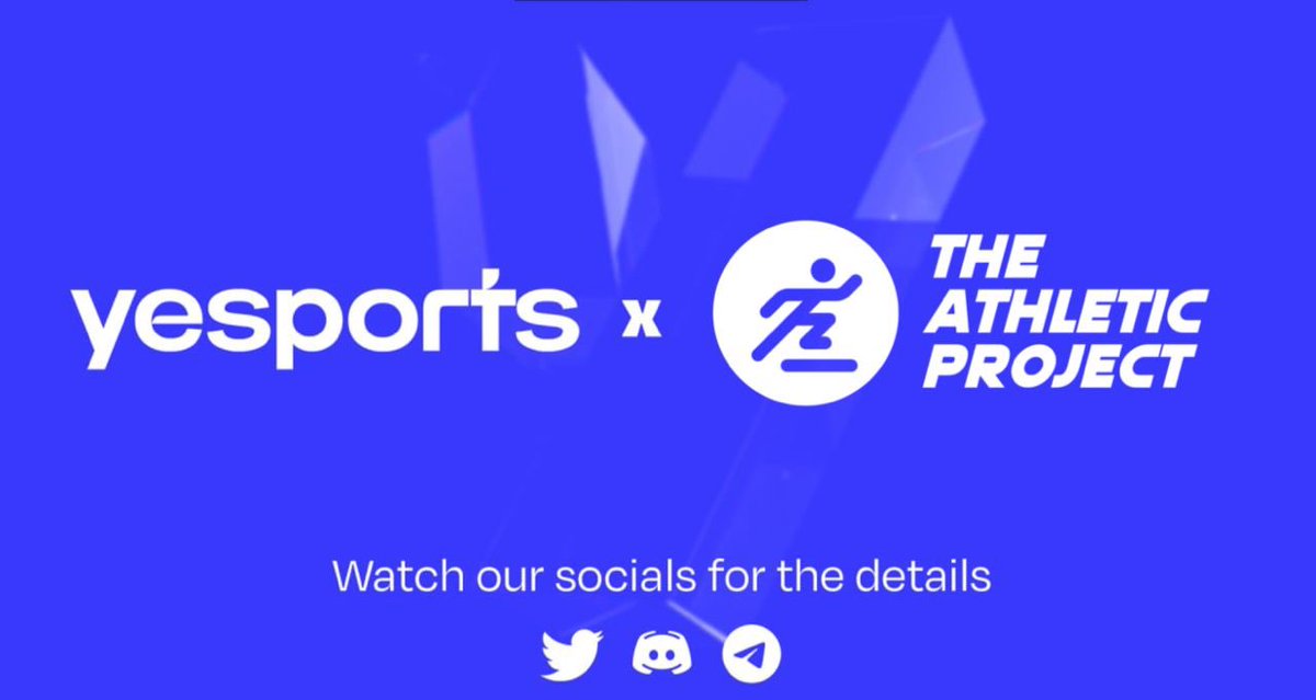 Our New Partner <a href="/TheAthleticPro/">The Athletic Project</a> 

T.A.P #NFTs drive huge benefits across web2 and web3 to holders! 

 Celebrating this partnership we are giving away $500 in yesp to 10 winners 
1. RT and tag 3 frens 
2. Follow @yesports_gg and <a href="/TheAthleticPro/">The Athletic Project</a> 
3. Drop an LFG in comments