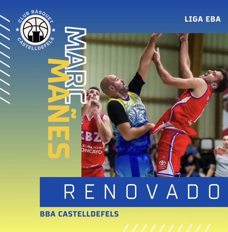 cbcastelldefels's tweet photo. @BBA_Castell INFORMA🚨

Marc Mañes, jugará una temporada más en Can Vinader! Se confirma una de las parejas interiores más decisivas de @LigaEBA_C y el juego interior de @jusepmplanas seguirá siendo explosivo.

Seguimos! 💪🏀 https://t.co/0B117uwIys