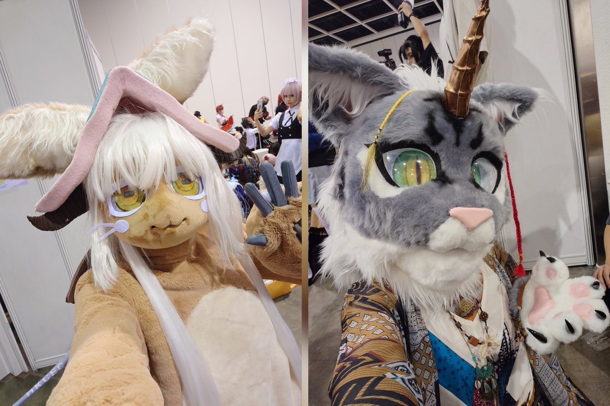 ACGHK2023 is ended 🥺
#fursuit