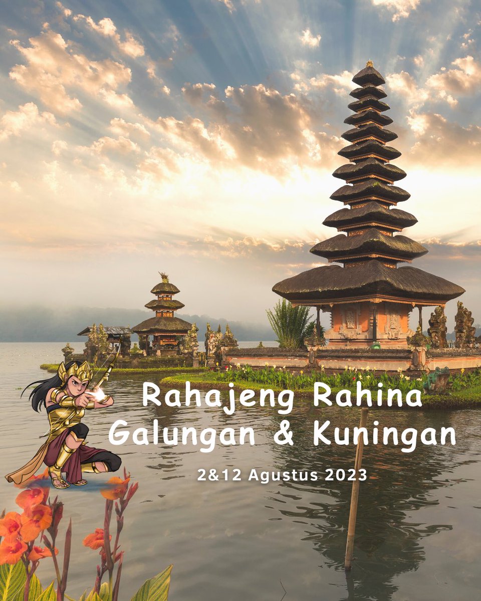 LuhAyuManikMas1's tweet image. Rahajeng Rahina Suci Galungan, sameton. 
Dumugi i raga sareng sami prasida ngamolihang karahayuan.😇

#luhayumanikmas #bethehero #galungankuningan #harirayagalungan