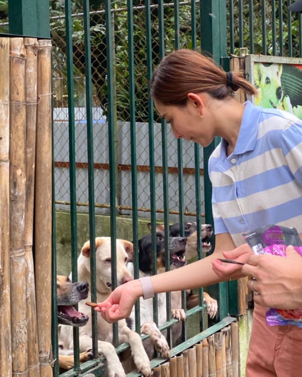 inquirerdotnet's tweet photo. ‘THAT’S HOW TO PROPERLY USE INFLUENCE’ 👏

LOOK: Sarah Geronimo had a late birthday celebration with her husband, Matteo Guidicelli, and fans at the Animal Kingdom Foundation Rescue and Rehabilitation Center in Capas, Tarlac. | 📷: AFK/Instagram https://t.co/OJP2ufiUgP