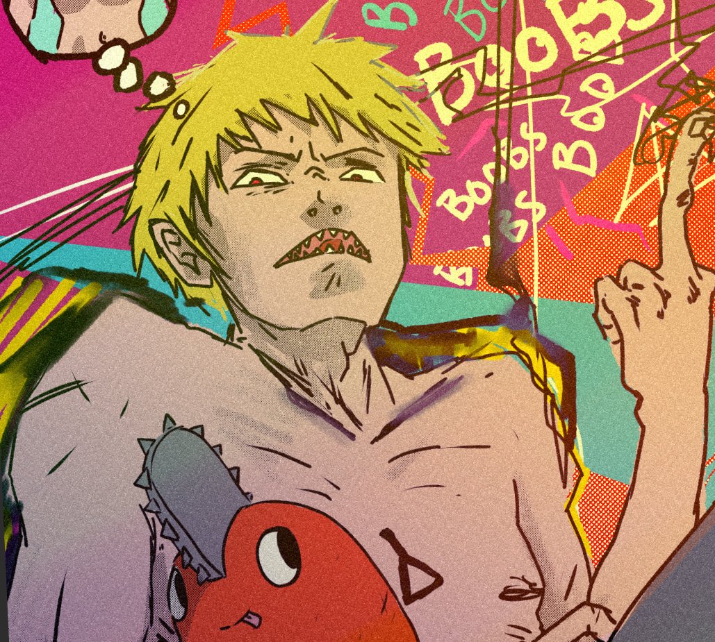Happy_Log_pub's tweet photo. Now you don't have to read #manga or watch #anime to like my work, but sure as hell helps.
#denji #chainsawman #pochita #illustration #punk #indie https://t.co/GiI4qm9G1K
