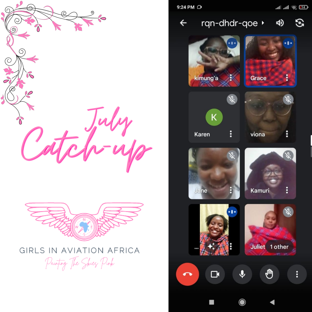 Keep watch for what we’ve been up to and we’re planning on our socials.. 💕🌸

#womenthatflyplanes #aviatrixlife #girlsinaviationafrica #paintingtheskiespink #femaleflightengineer #femalepilots #generalaviation #aviationkenya #femaleairtrafficcontroller #femaleflightdispatcher