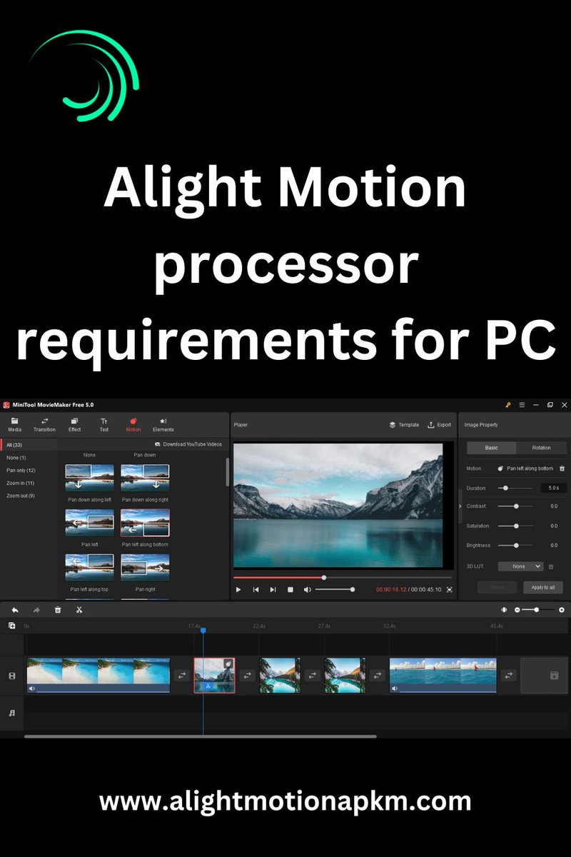 motionapps12's tweet photo. Learn all about the essential Alight Motion processor requirements for PC, and let your creativity soar! ✨
#AlightMotion #VideoEditing #PCProcessor #CreateWithPassion #VisualStorytelling #AlightMotion #VideoEditing #PCProcessor
https://t.co/uJ4oHoqGrn https://t.co/1b1jHVcpR9