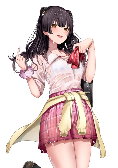 びちょぬれ冬優子 #シャニマス