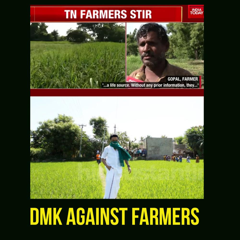 vinobha's tweet photo. 🌎🤝 Protecting the environment and farmers' interests should be the top priority! The DMK government must listen to its people and make responsible choices. 

#விவசாயிகளின்விரோதிதிமுக  
#DMKAgainstFarmers https://t.co/hwQBpgLure