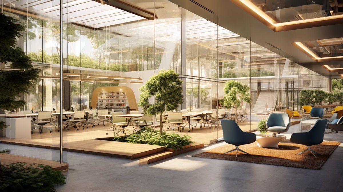 AdzeDesigns's tweet photo. Access to natural light is not a luxury, it's a vital aspect of creating a healthy work environment for all employees. Let's debunk the workplace myths and bring in more light! #WorkplaceDesign #NaturalLight #office #work #light https://t.co/nyeUqCyVoR