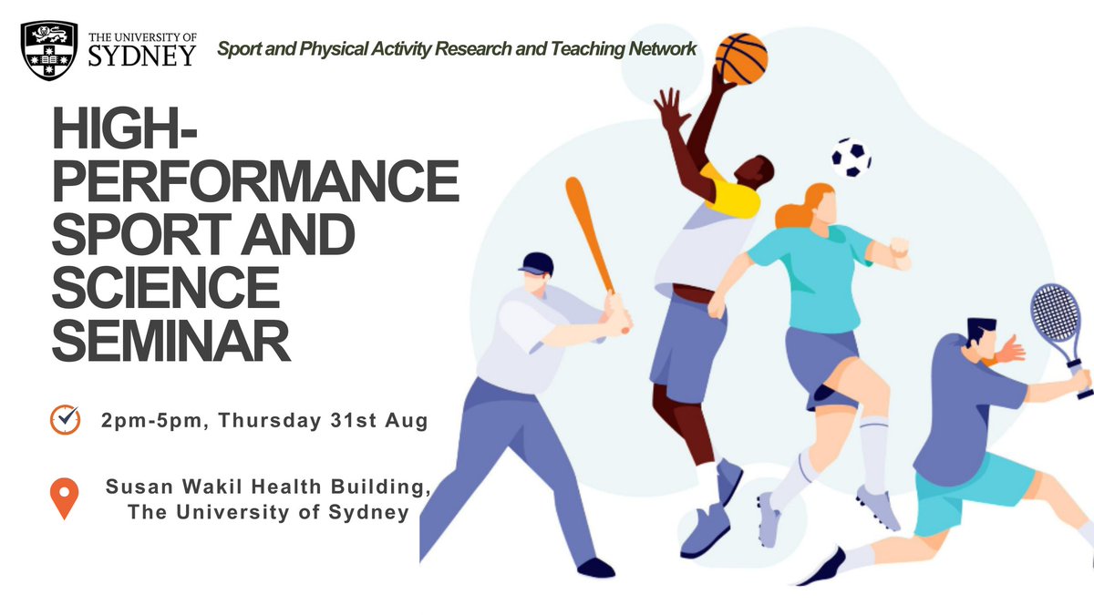 Join this High-Performance Sport and Science Seminar that brings together leading academics and coaches in the world of high-performance sport, to share valuable insights and perspectives. 🗓️Thurs 31 Aug 🕐2-6pm. Register Now: eventbrite.com.au/e/high-perform… #WinterSeminar @sydFMH_EMCR