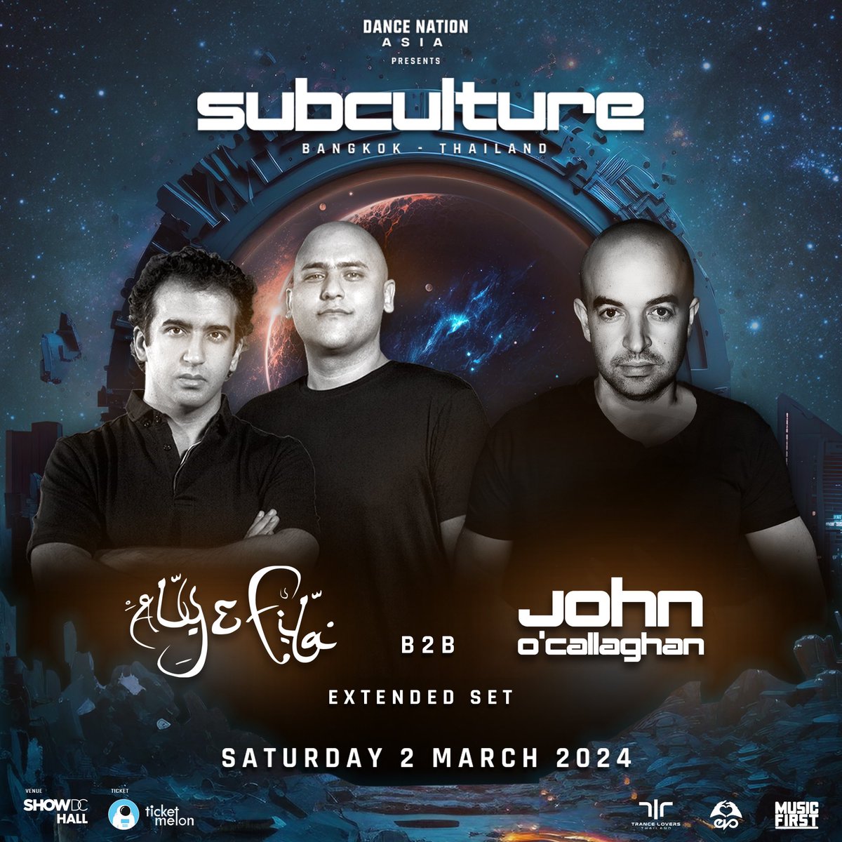 Delighted to be bringing my good friend <a href="/alyandfila/">Aly & Fila</a> to <a href="/SubcultureJOC/">Subculture</a> Bangkok for a 2 hour exclusive b2b set🥳🇹🇭 

Don't miss out on this extraordinary event! 💙

More announcements incoming 👀

✍🏼Sign up for early access tickets and prizes: bit.ly/presubcultureb…